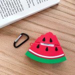 Wholesale Cute Design Cartoon Silicone Cover Skin for Airpod (1 / 2) Charging Case (Watermelon)